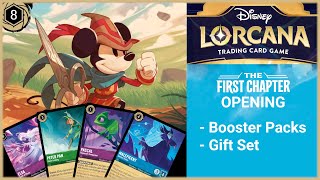 Disney's Lorcana The First Chapter | Booster Pack Unboxing | Will I get an Enchanted?