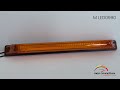 luce di segnalazione led 12/24v arancio