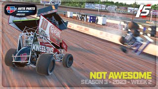 سيارات 360 سبرينت - سباق بورت رويال - iRacing Dirt screenshot 5