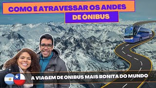 COMO É ATRAVESSAR OS ANDES DE ONIBUS | VIAGEM ARGENTINA E CHILE | TUDO QUE HA PRA VIVER Resimi