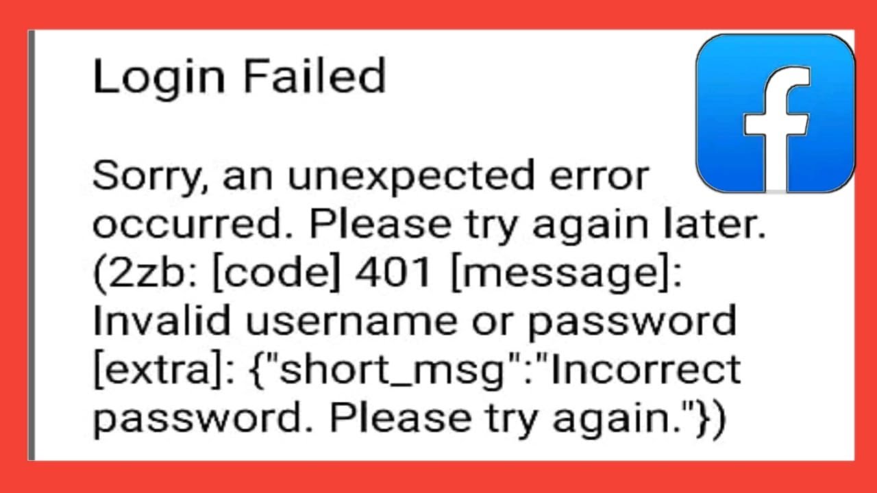 An error occurred during login. An unexpected Error occurred. Please try again later. Sorry, an unexpected Error occurred.. Login failed. An Error occurred. Please try again.