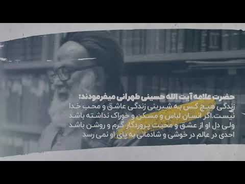 هیچکس در عالم اندازه ی انسان عاشق خدا شاد و خوشحال نیست به مناسبت سالگرد رحلت علامه حسینی طهرانی ره