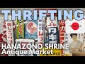 Relaxing Stroll Through HANAZONO SHRINE ANTIQUE MARKET | Exploring Tokyo’s Vintage Charm