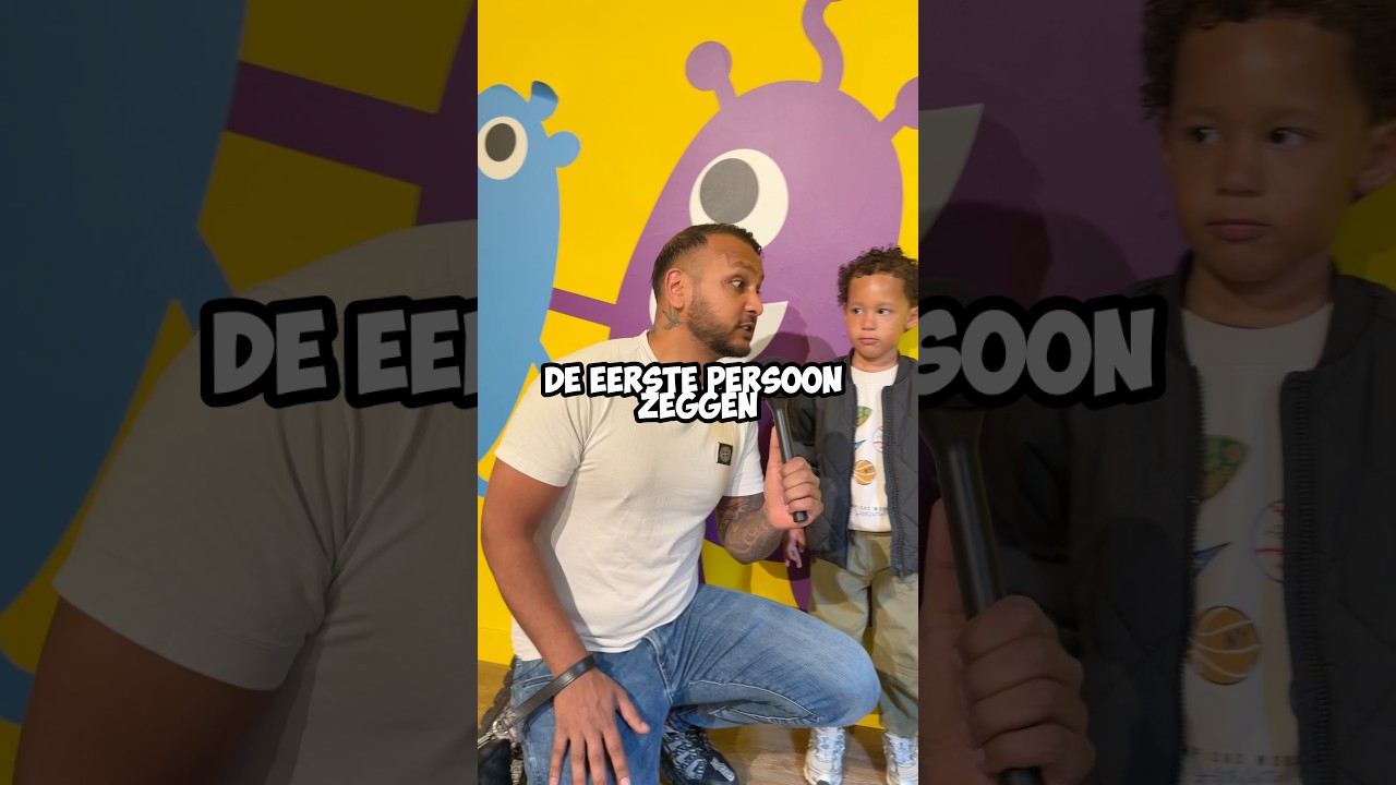 Wat moet ik tegen de volgende persoon zeggen!? #speak #interview #kids #say