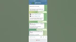 How to create xcoin account on telegram without any investment and earn money
