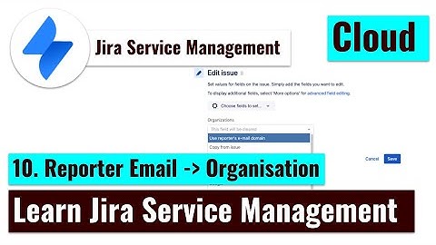 Jira Service Management - Update organisation from reporter email and other questions