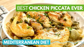 BEST CHICKEN PICCATA RECIPE | lemon chicken piccata with artichokes