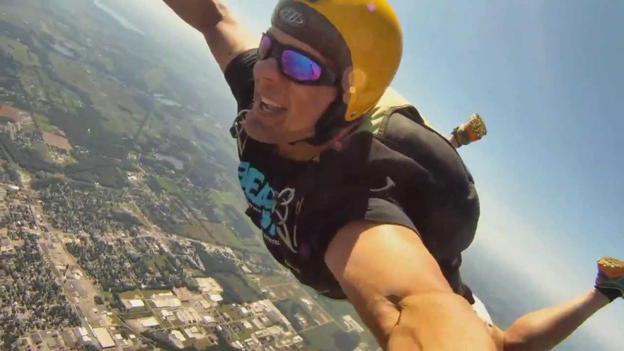Skydive Selfie GoPro YouTube