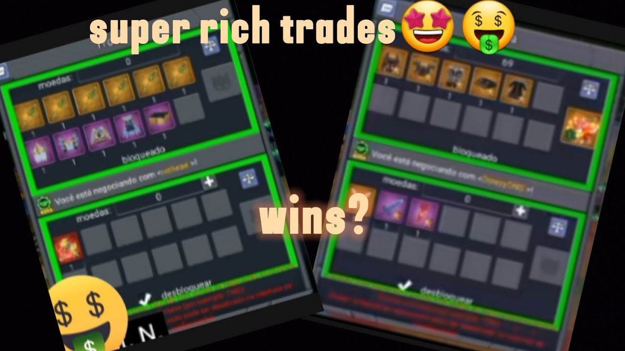 Insane compilation rich trades🤑 and basic(blockmango skyblock)