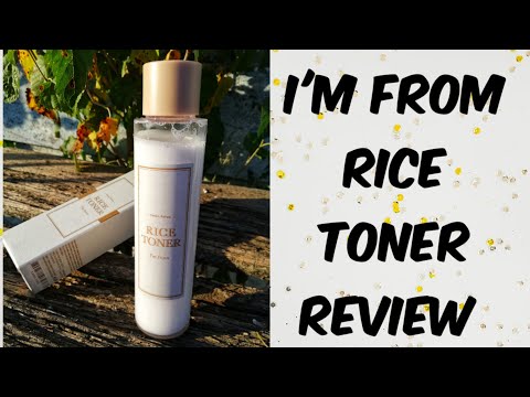 I'm from Rice Toner review