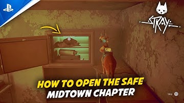 STRAY - PS5 | The MidTown - How To Open The Safe (Safe Code Location)