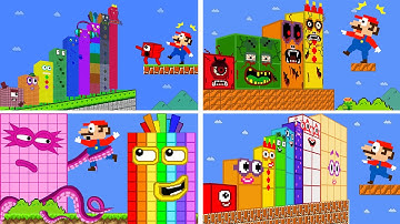 Funniest Mario and Numberblocks mix level up | videos ALL EPISODES (Season 17) | Game Animation