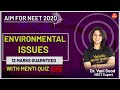 Environmental Issues | CBSE Class 12 Biology | AIM For NEET 2020 | Dr. Vani Mam | Vedantu Biotonic