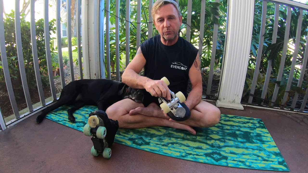 Review of Discotrux vs. standard trucks for roller skates!