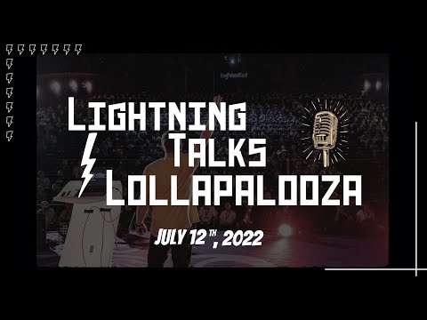 Angular Community Meetup | July 12, 2022 | Lightning Talks Lollapolooza