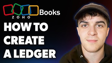 How to Create a Ledger in Zoho Books - Learn About Zoho Book (Full 2025 Guide)