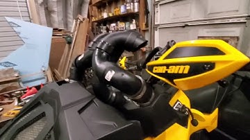 More issues for the xmr, New custom snorkel risers at end of video!!