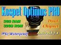 Kospet Optimus Pro Dual System, 3GB+32GB, 8.0MP Camera, AnTuTu Test, "OK Google", IP67 Test