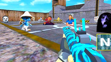 Nextbots Sandbox in Backrooms Shooter Gameplay 241 ,Sandbox Android Games  ios Walkthrough Simulator