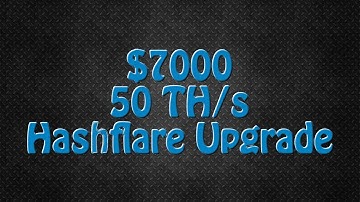 My Biggest Bitcoin Mining Contract Ever! 50 TH/s Hashflare Cloud Mining Upgrade!