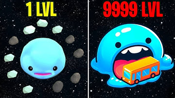 Super Slime - Black Hole | Max Level Asmr Gameplay! New Slime Game
