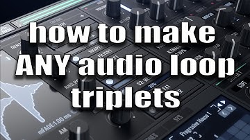 VPS Avenger Shorts #1: How to turn ANY .wav Loop from quarter into triplets
