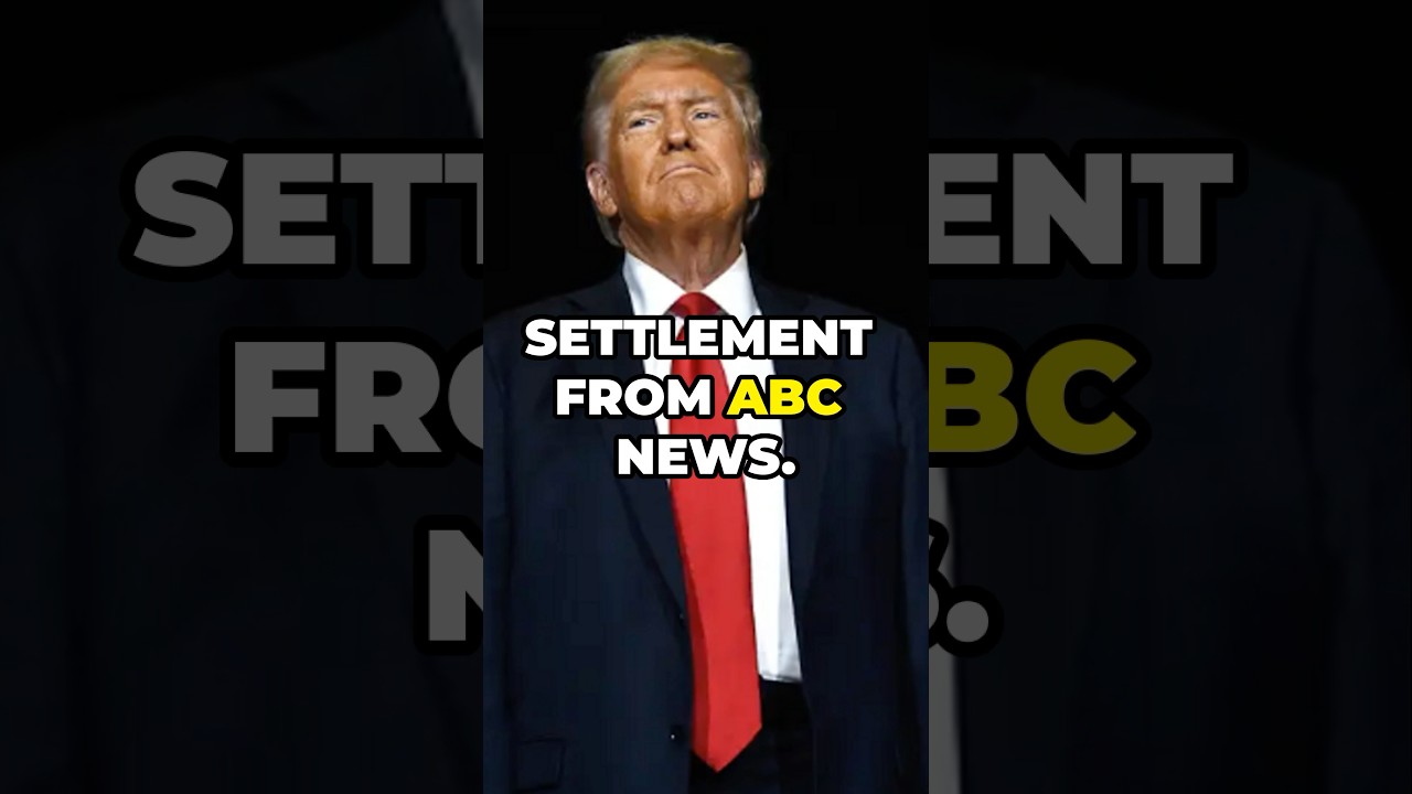 ABC News Settles $16M Defamation Case with Trump