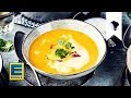 Karotten-Ingwer-Suppe Rezept | Cremige Suppe mit Kokosmilch und Chili | EDEKA