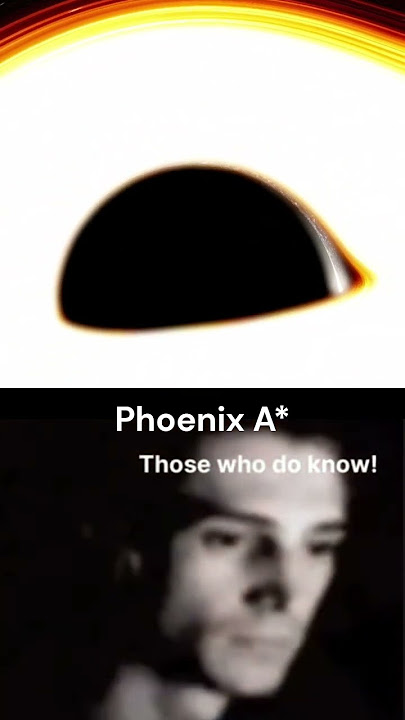 Is the black hole Phoenix A really that huge?😱| #shorts #blackhole #space
