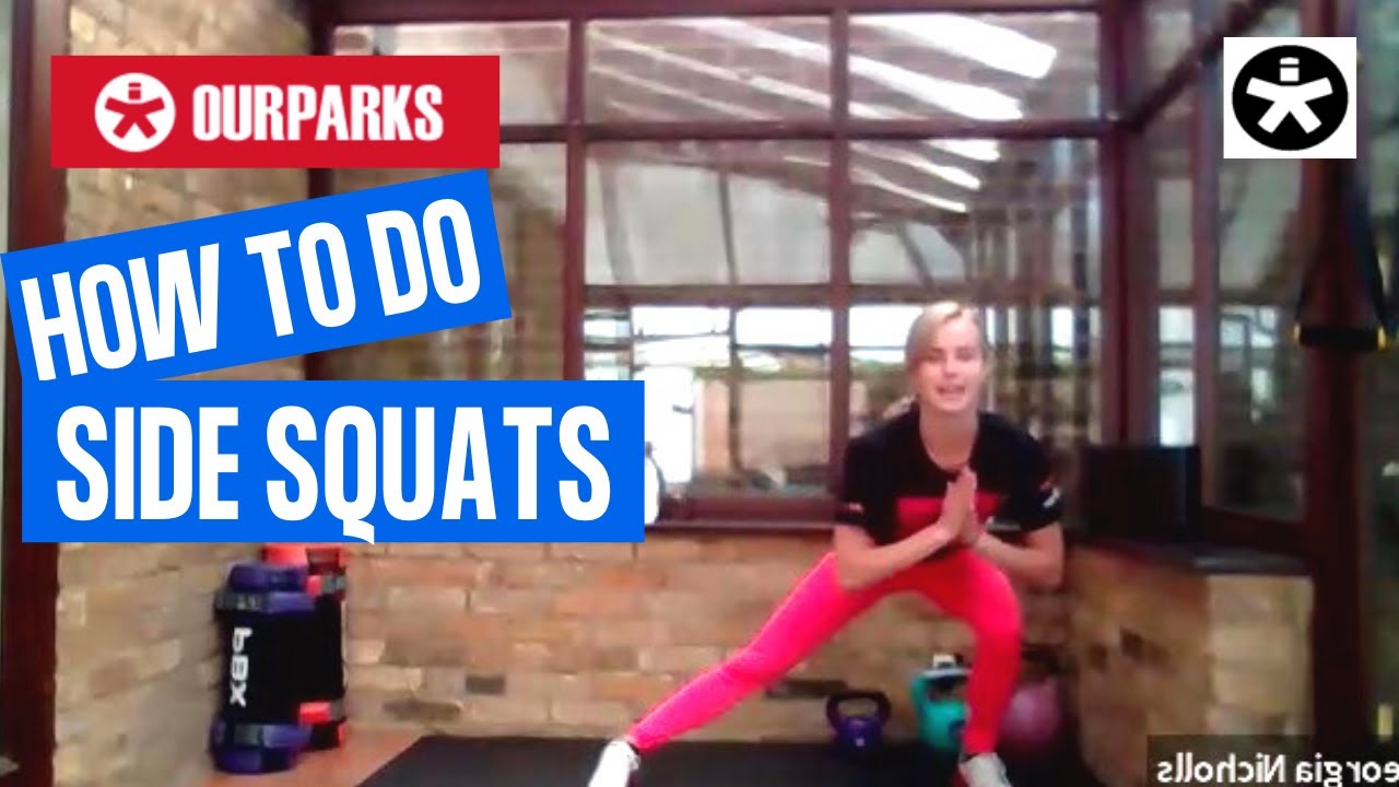 How to do a SIDE SQUAT with Georgia - YouTube