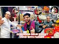 Exploring street food of delhi with father foodvlog