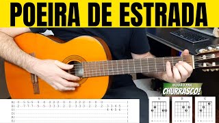 Como tocar Poeira da Estrada - João Paulo e Daniel - Simplificado no violão
