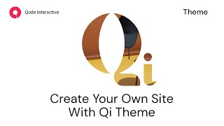 How to Create a Free WordPress Website with Qi Theme screenshot 1