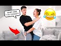Asking My Husband For A HUG Then Squeezing His CHEEKS! *HILARIOUS*