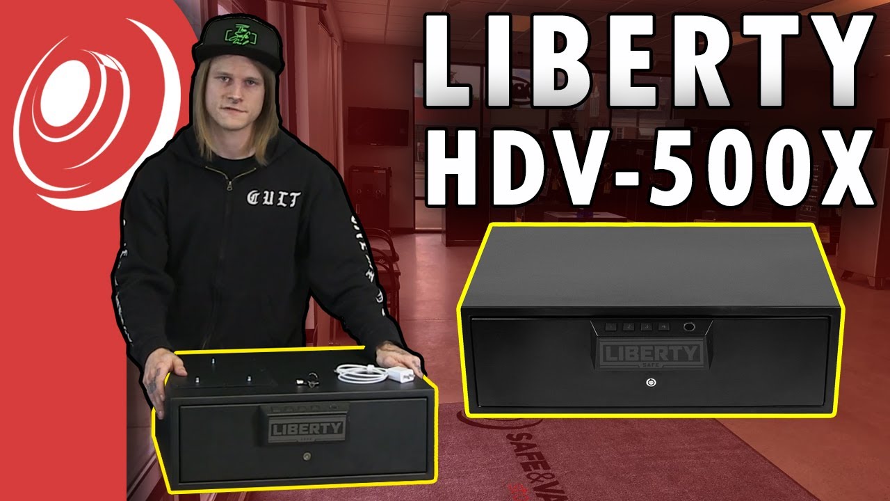 Liberty HDV-500X Biometric Handgun Vault - Safe and Vault Store.com