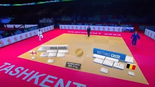 Tato Grigalashvili vs Matthias Casse | Final -81 World Judo Championships Tashkent 2022