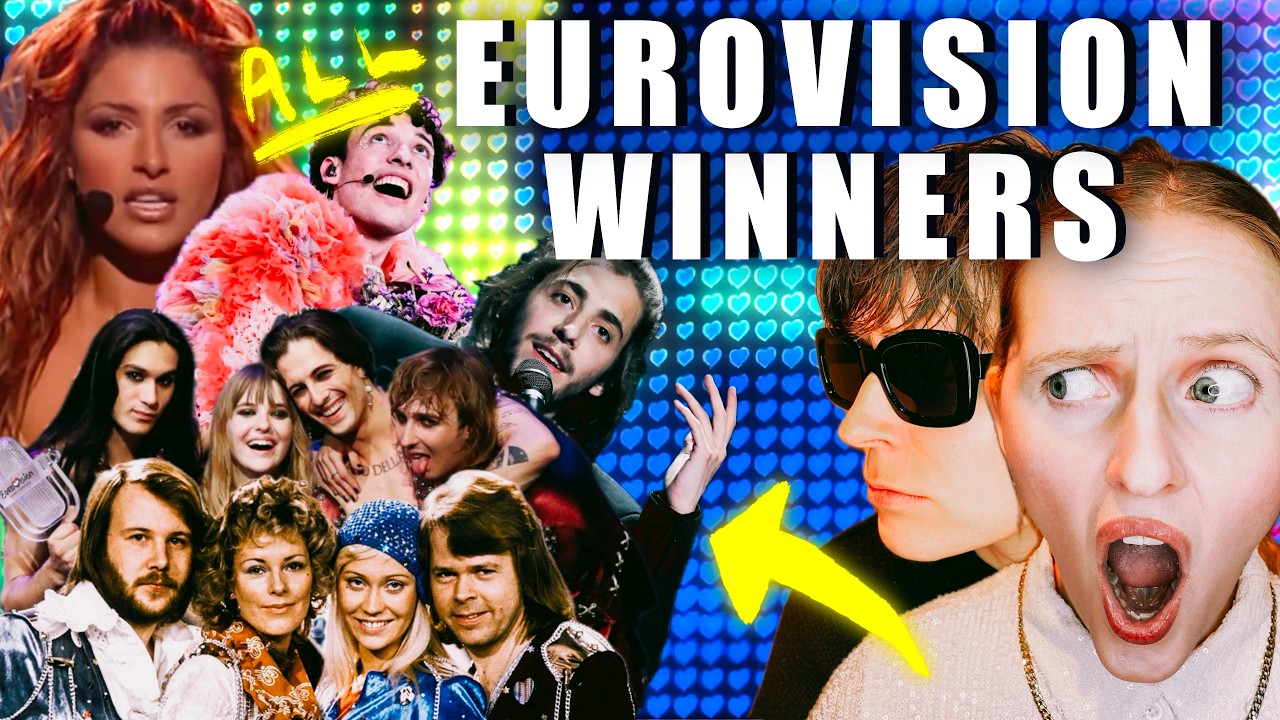 WE REACTED TO ALL WINNERS of EUROVISION🥇 (1956-2024)