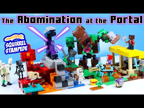 LEGO Minecraft Dungeons Jungle Abomination at the Ruined Portal