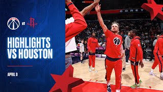 Highlights: Washington Wizards vs Houston Rockets - 4/9/23