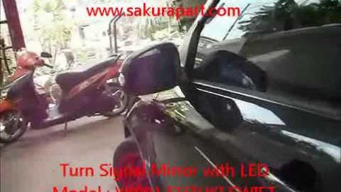 Turn Signal Mirror with LED Model : YR001 SUZUKI SWIFT