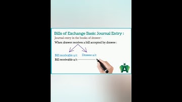 Bills of exchange journal entry #youtubeshorts #shortvideo #education #success #free #viral