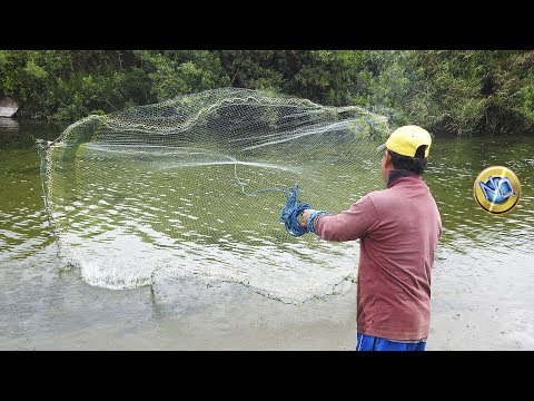 Video: Cómo Pescar Con Una Red