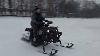 Снегоход-квадроцикл (квадро-снегоход) Jaeger 200cc