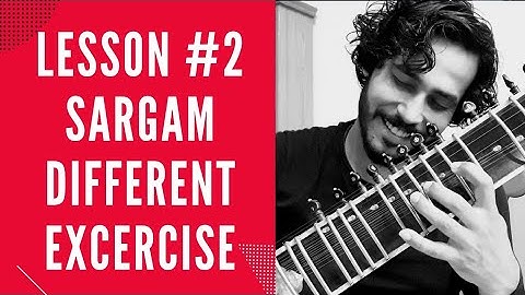 Sitar Tutorial Lesson 2 || Sargam || Different Excercise of Sargam || By MANINDER JANGRA
