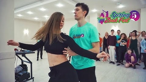 Spring Zouk Fest 5. Mikhail Ponkin and Valery Ponkina #Zouk demo.