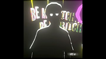 BE MY BITCH | ALIGHT MOTION || PRESET AT 20 LIKES