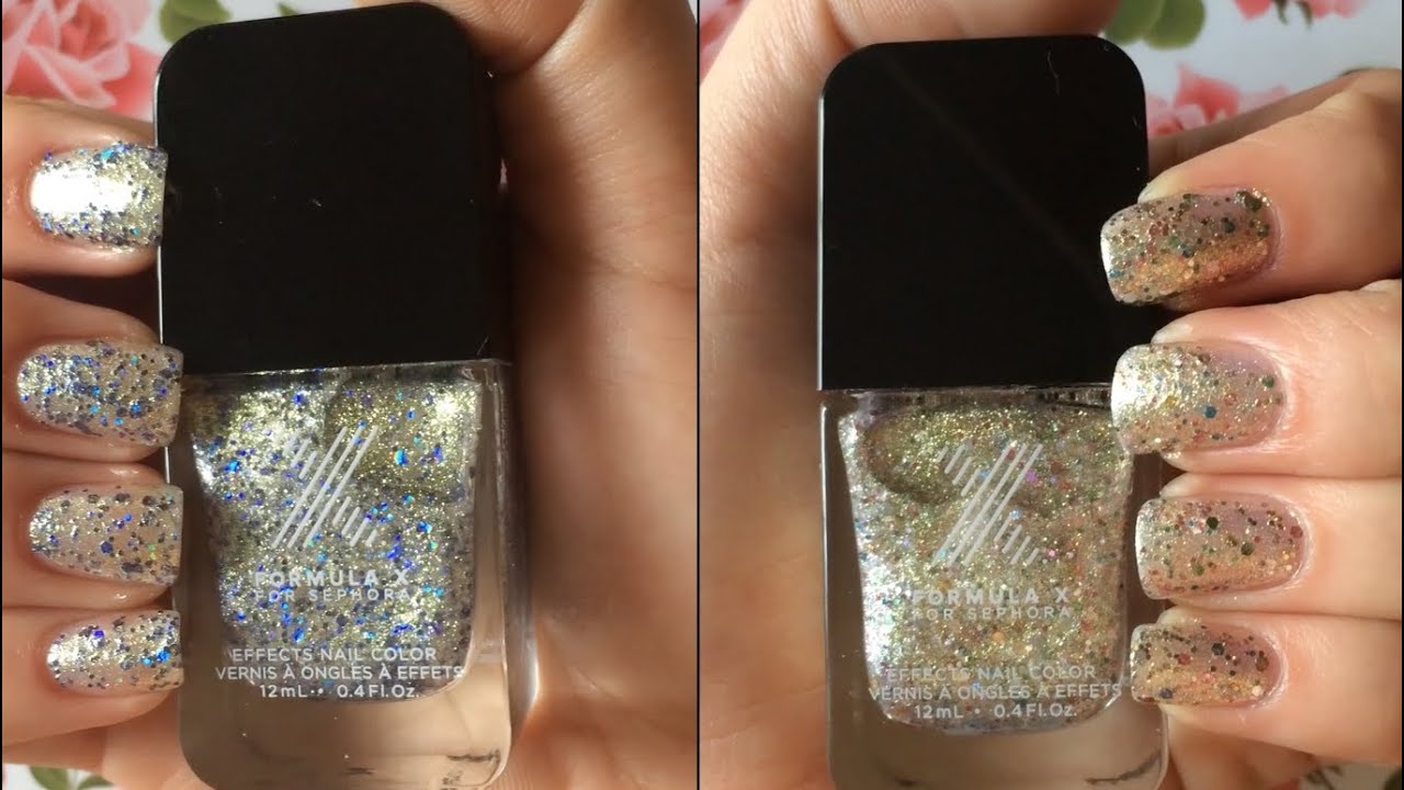 Formula X For Sephora "Sparklers" Nail Polish Review & Demo YouTube