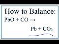 Balancing Chemical Reactions and Equations