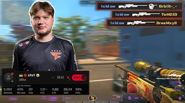 S1mple Is BACK On Overpass With The AWP!! Astralis Staehr Incredible Deagle Round!