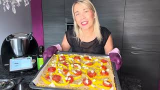 Pizza sans pate mais aux légumes ??